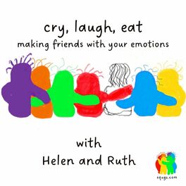 Show cover of cry, laugh, eat- making friends with your emotions