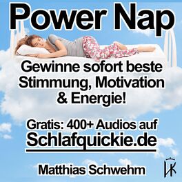 Show cover of Power Nap deutsch: Im Hypnose-Kurzschlaf deine Akkus aufladen und der Tag gehört wieder dir!