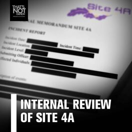 Show cover of Internal Review of Site 4a