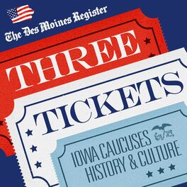 Show cover of Three Tickets: History and Culture of the Iowa Caucuses
