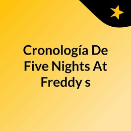 Show cover of Cronología De Five Nights At Freddy's