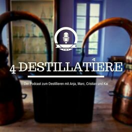 Show cover of 4 Destillatiere - der Destillations-Podcast