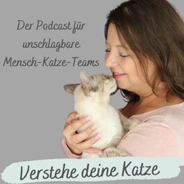 Show cover of Verstehe deine Katze Podcast, Katzenverhalten verstehen, Katzenpsychologin Katrin Knispel