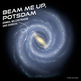 Show cover of Beam me up, Potsdam - Einmal Milchstraße und zurück!