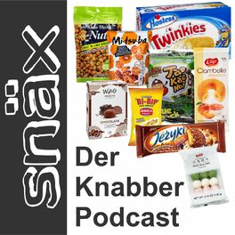Show cover of snäx - Der Knabberpodcast | Snacks und Knabbereien aus aller Welt