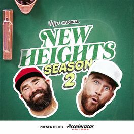 Show cover of New Heights with Jason and Travis Kelce