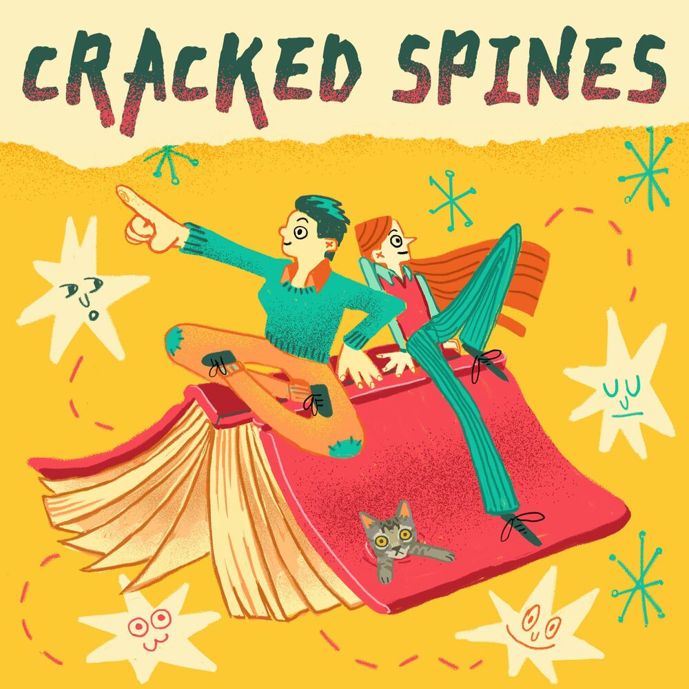 Listen to Cracked Spines podcast Deezer pic image