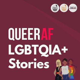 Show cover of QueerAF | inspiring LGBTQIA+ stories told by emerging queer creatives