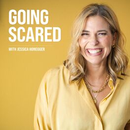 Show cover of The Going Scared Podcast with Jessica Honegger