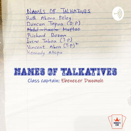 Show cover of Names of Talkatives